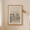 Le Petit Chateau, Paris, France, Giclée Fine Art Print