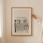Le Petit Chateau, Paris, France, Giclée Fine Art Print