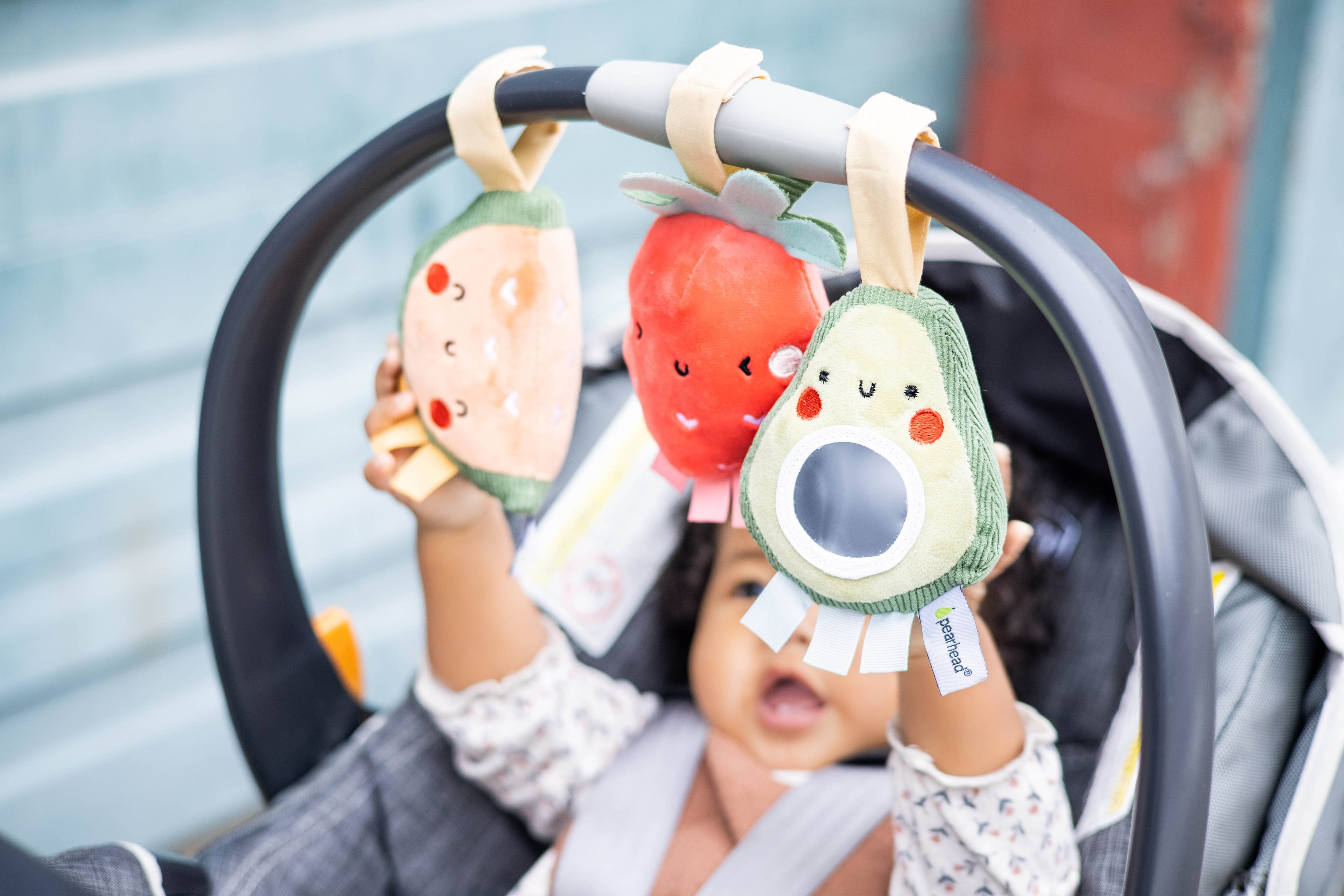 Fruit Stroller Toys, Set of 3
