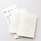 Love sweet love paintable watercolor notecard set