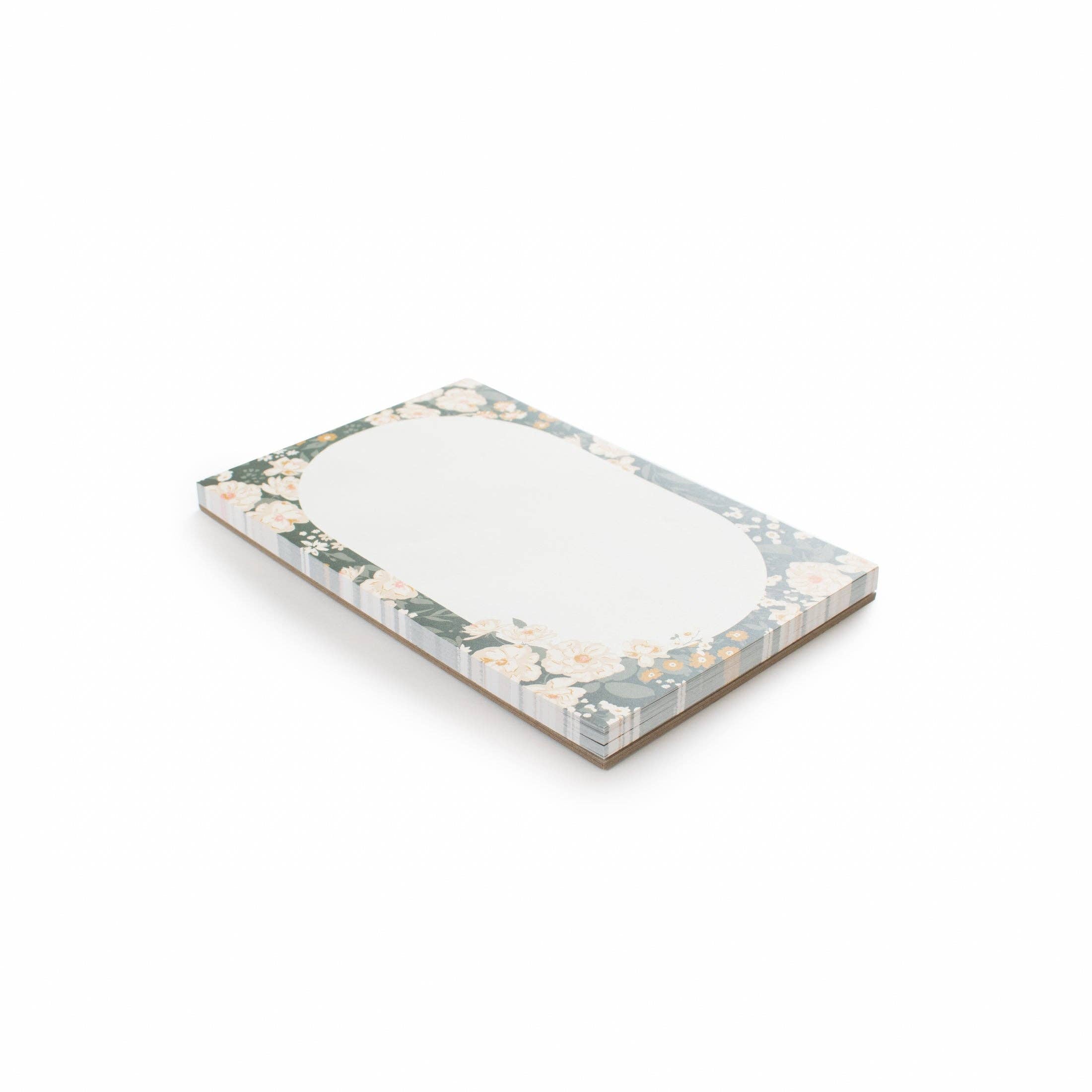 Blossom Large Notepad | Green Meadow Floral