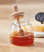 Honey Dipper Set Clear Glass Everyday