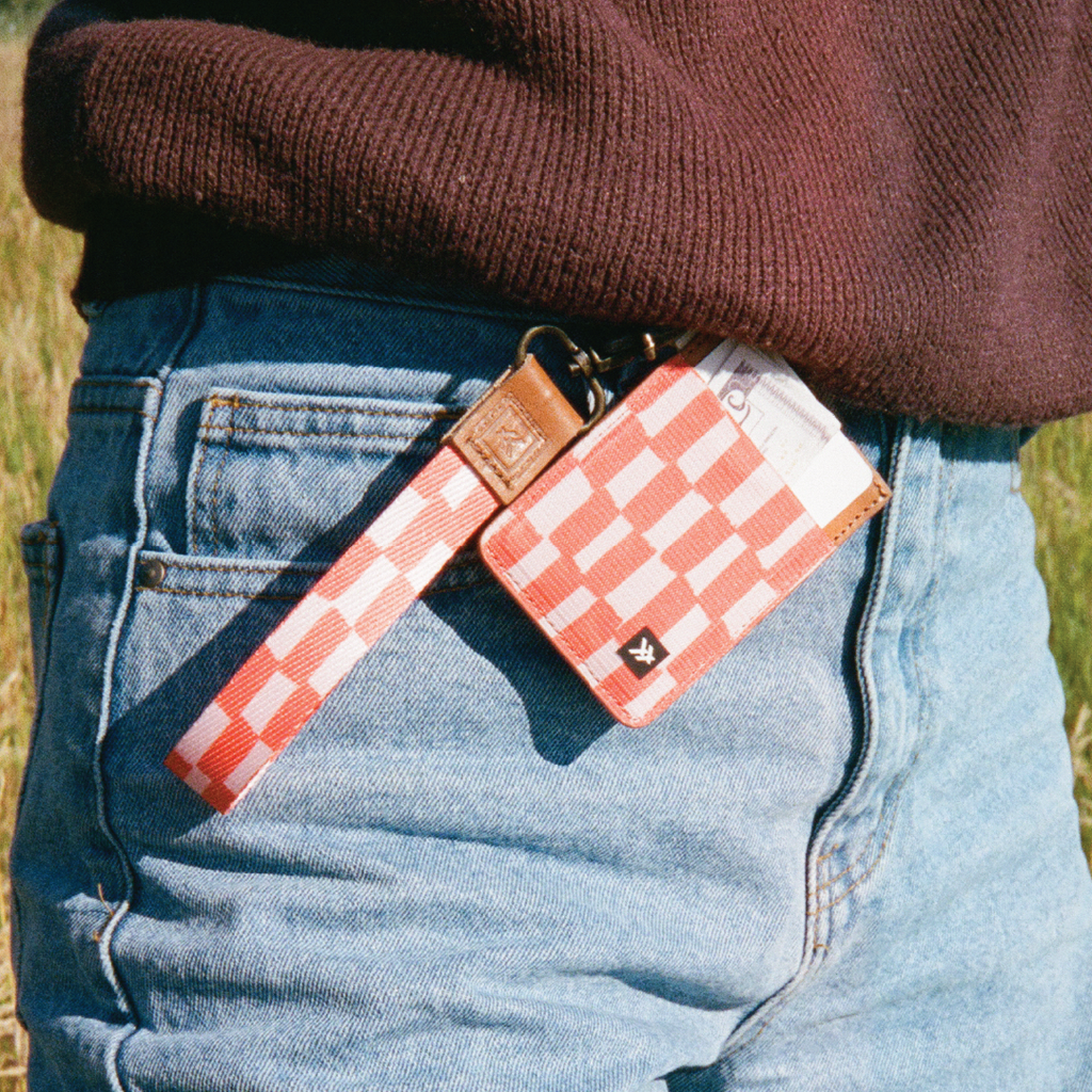 Scout Peach - Wristlet Keychain