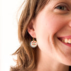 Cherry Tomato Drop Earrings