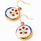 Cherry Tomato Drop Earrings