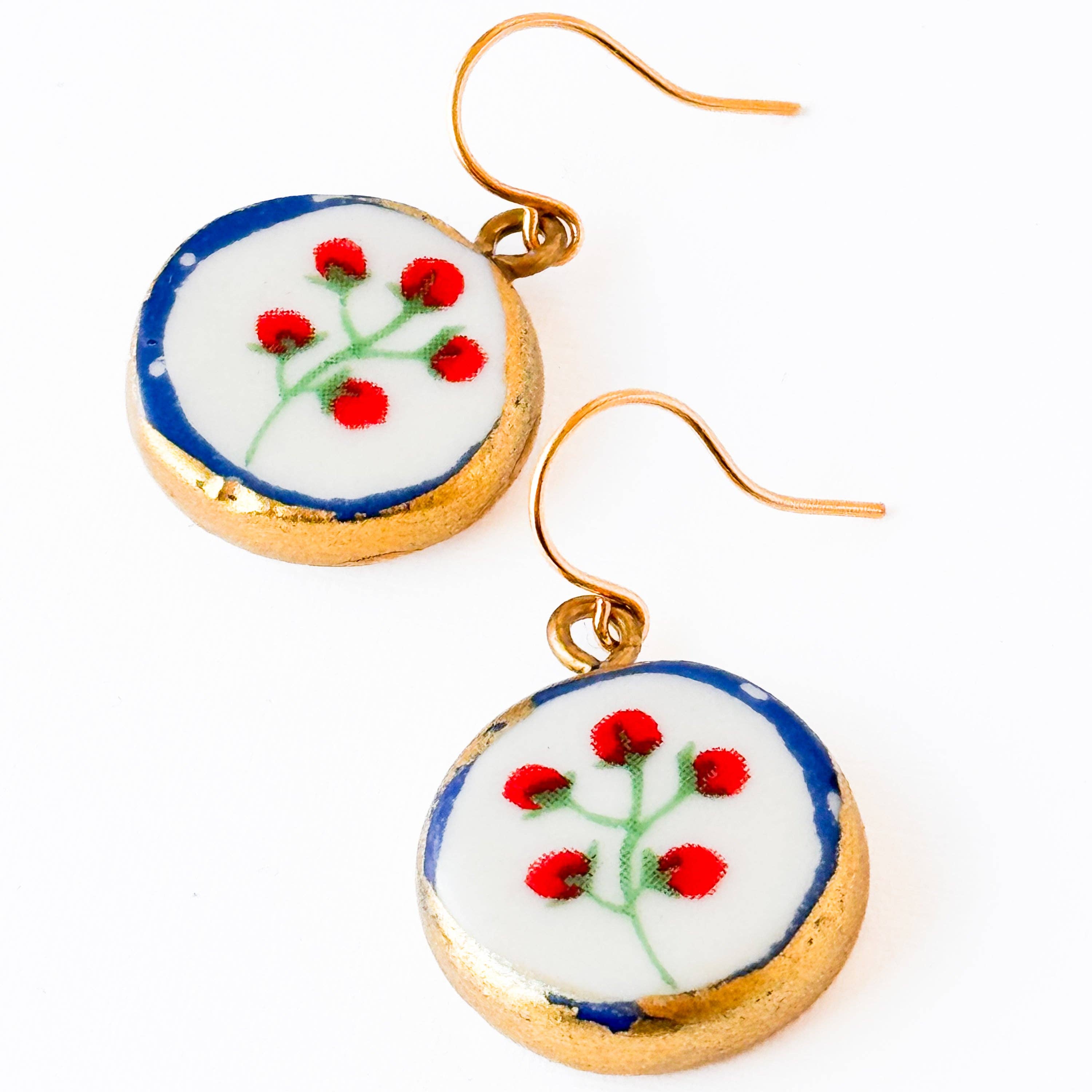 Cherry Tomato Drop Earrings
