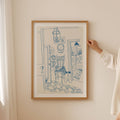 An American House, Giclée Fine Art Print