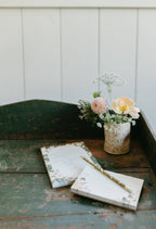 Blossom Large Notepad | Green Meadow Floral