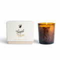 Forest Floor Candle | Soy Wax & Etched Amber Glass Mushrooms
