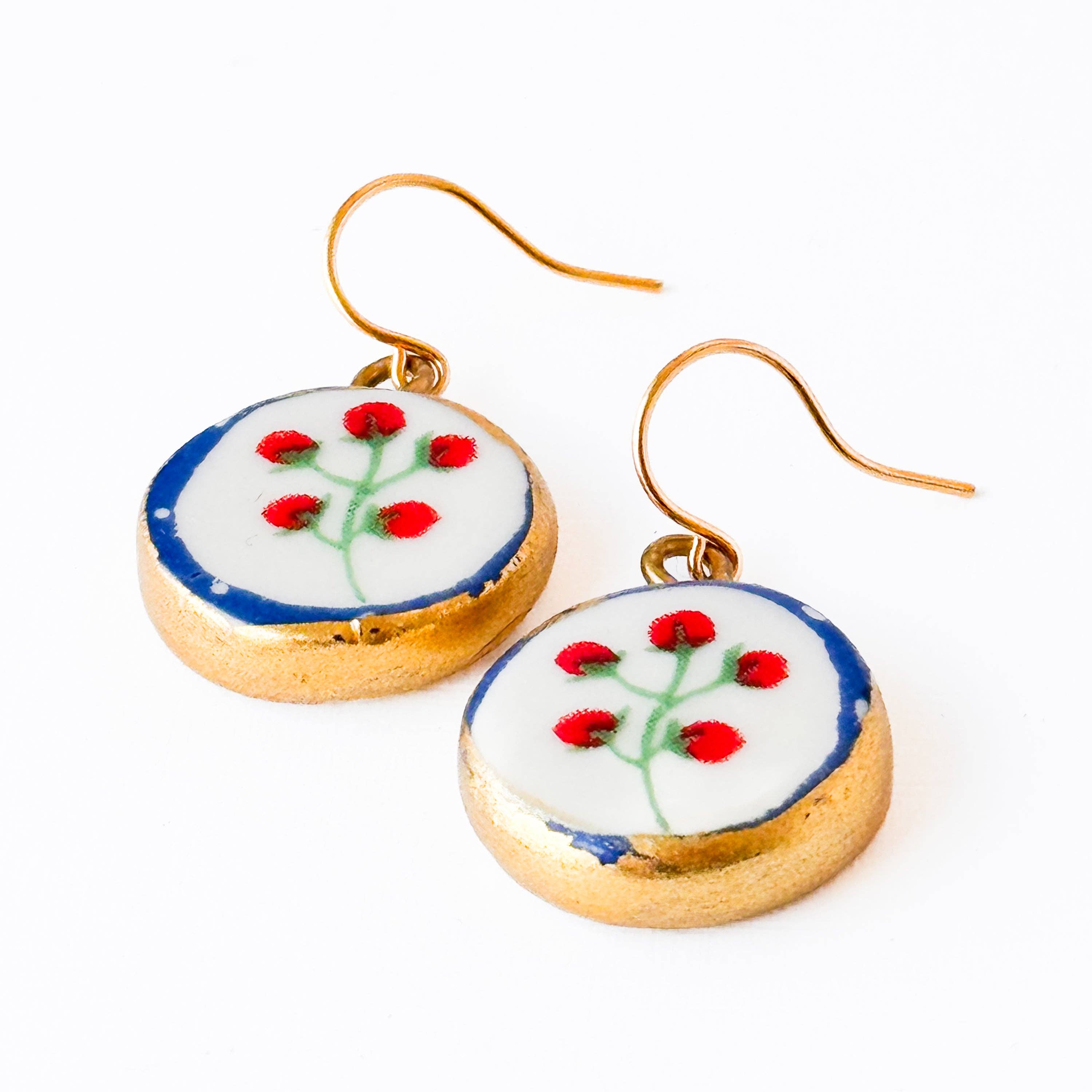 Cherry Tomato Drop Earrings