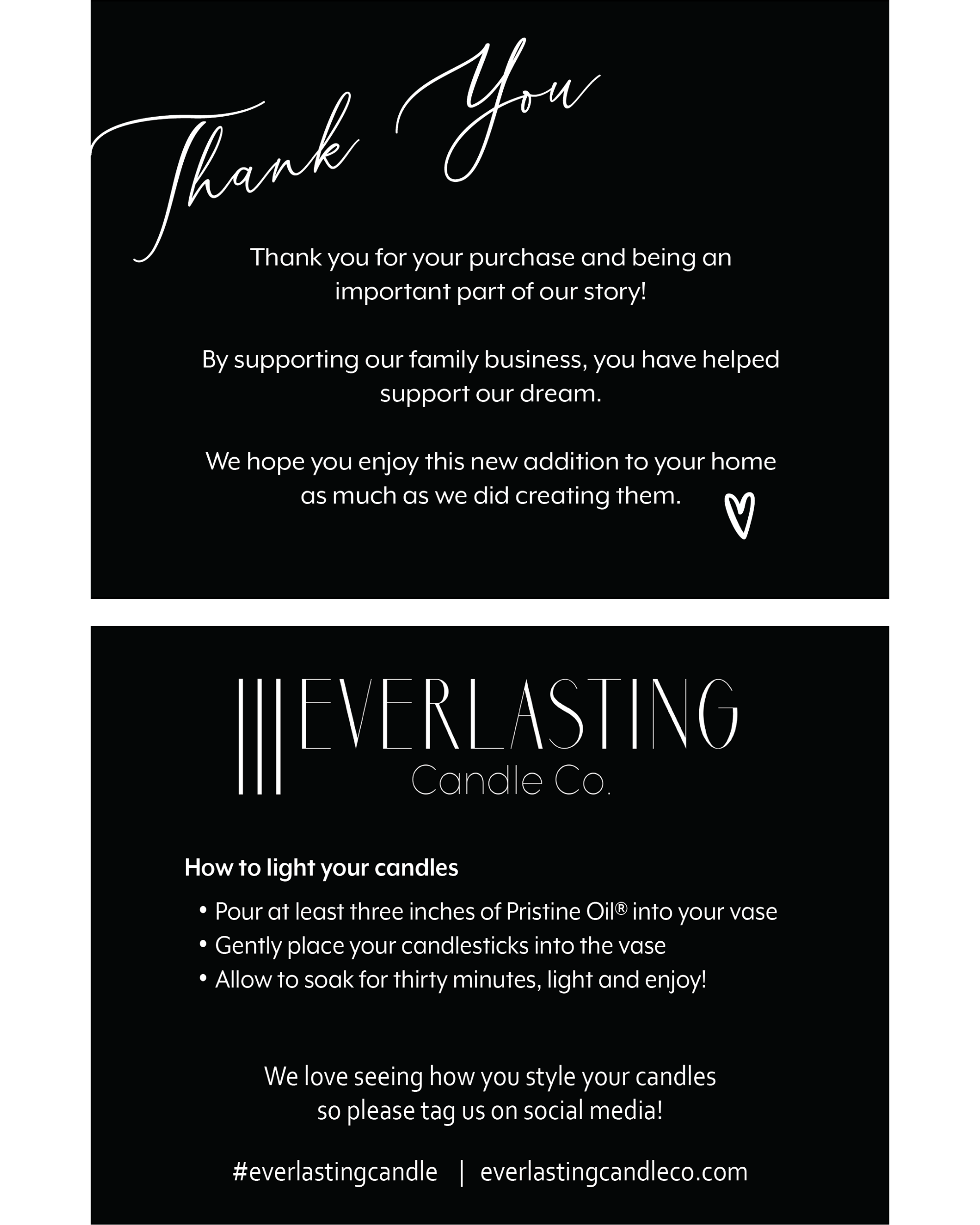 Everlasting Candle Starter Kit