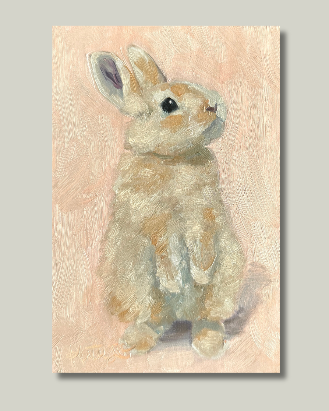 "Sweet Bunny": 5x7