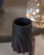 Concrete Safety Match Holder with Matches – Black