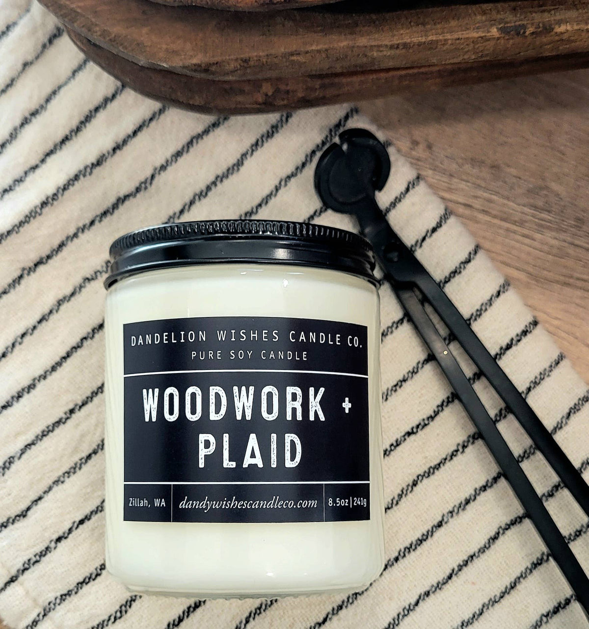 8.5 oz. Clear Jar Candle