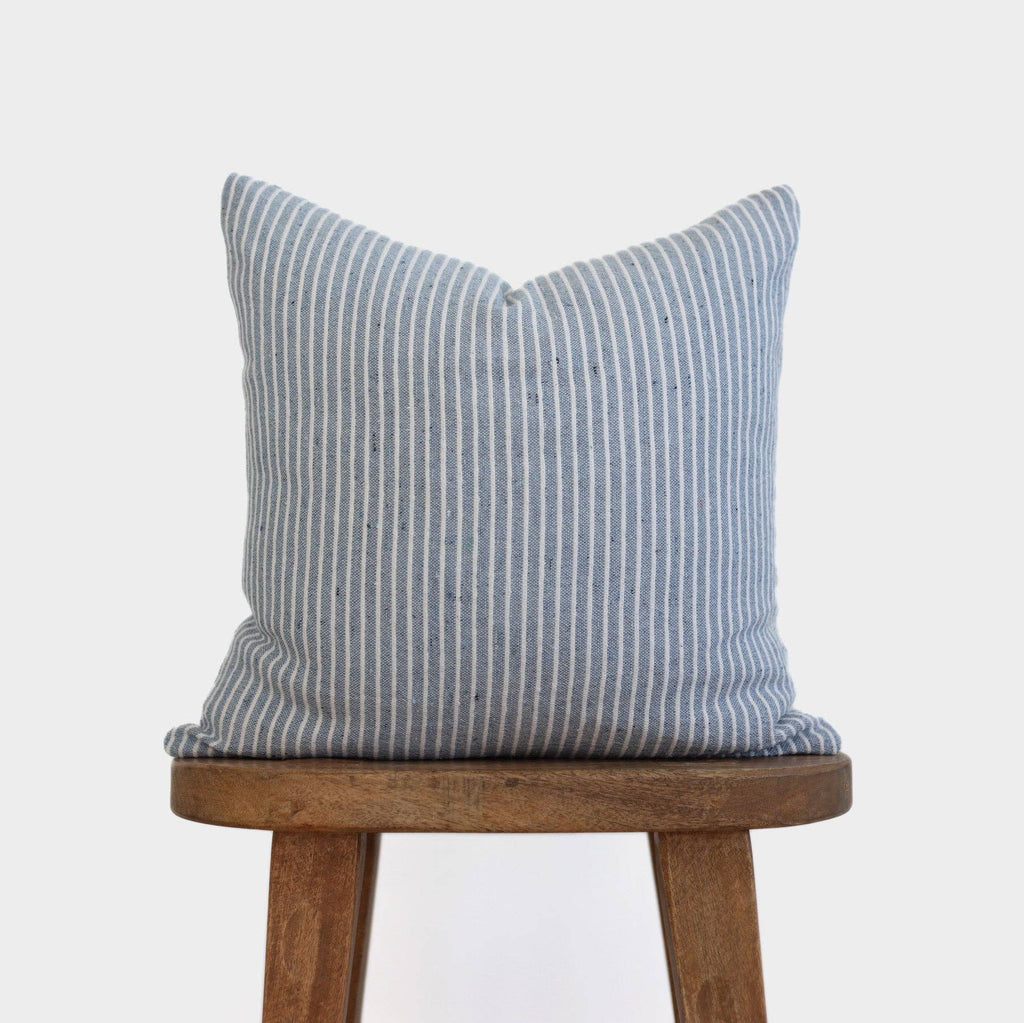 June In Blue -  18" Pillow Cover