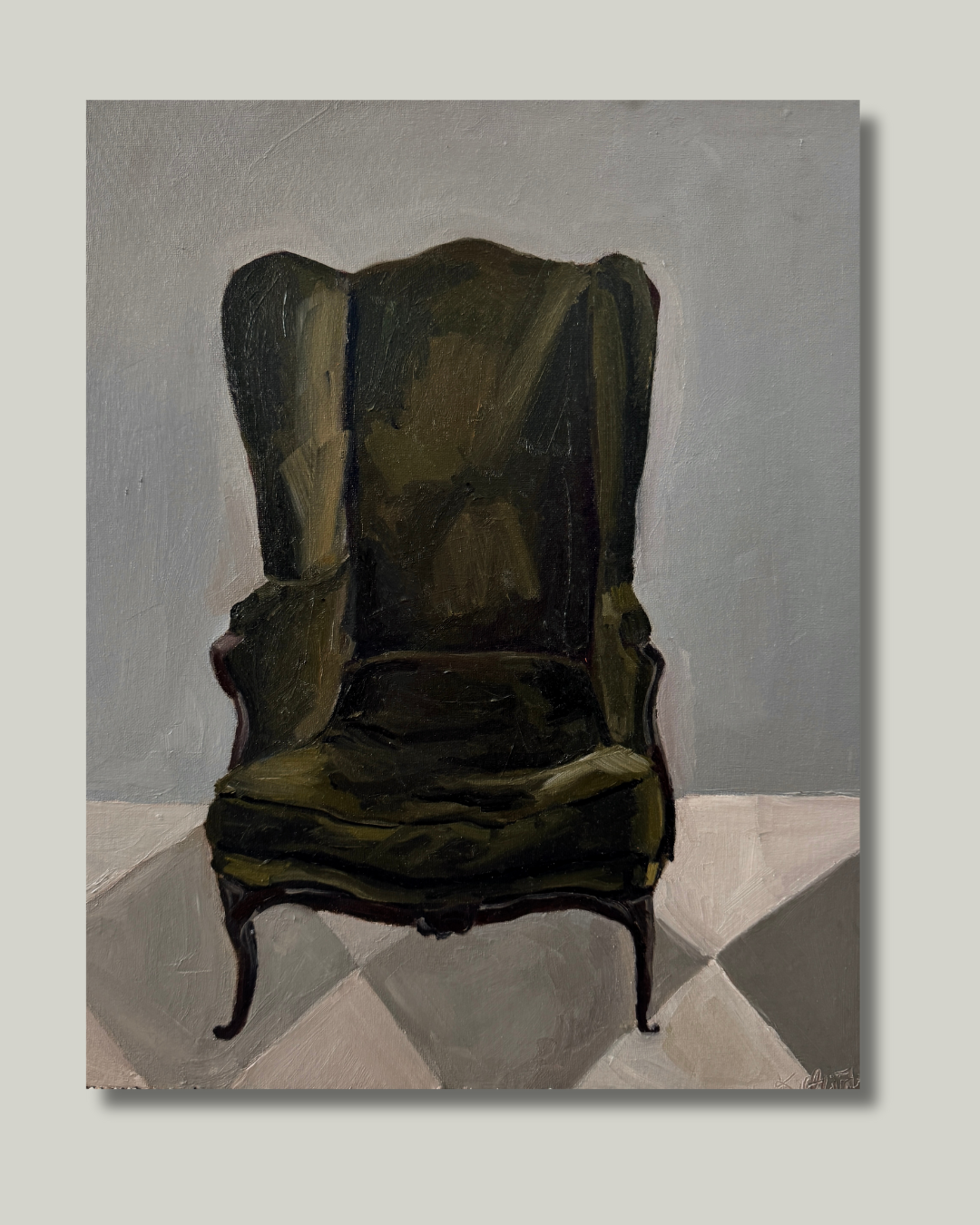 "The Study Chair" Print: 8x10