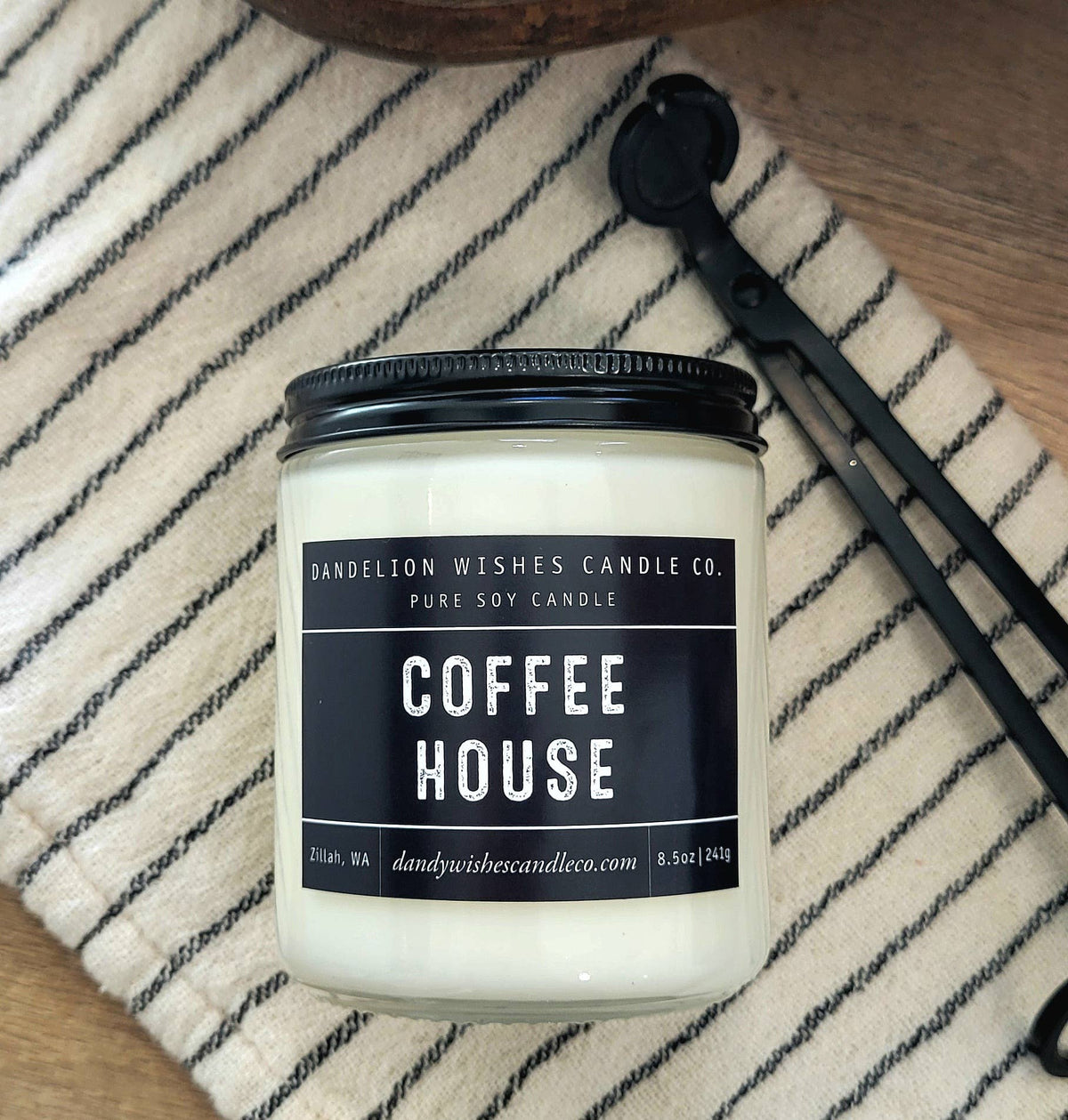 8.5 oz. Clear Jar Candle