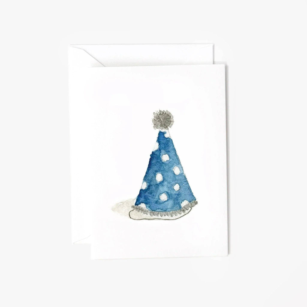 Party hat mini enclosure notecard