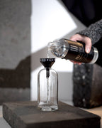 Black Steel Funnel for Pristine Oil
