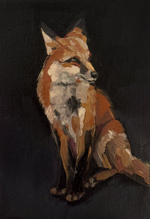 "Clever Fox" Print: 5x7