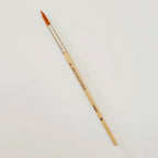Watercolor paintbrush set of five wood brushes