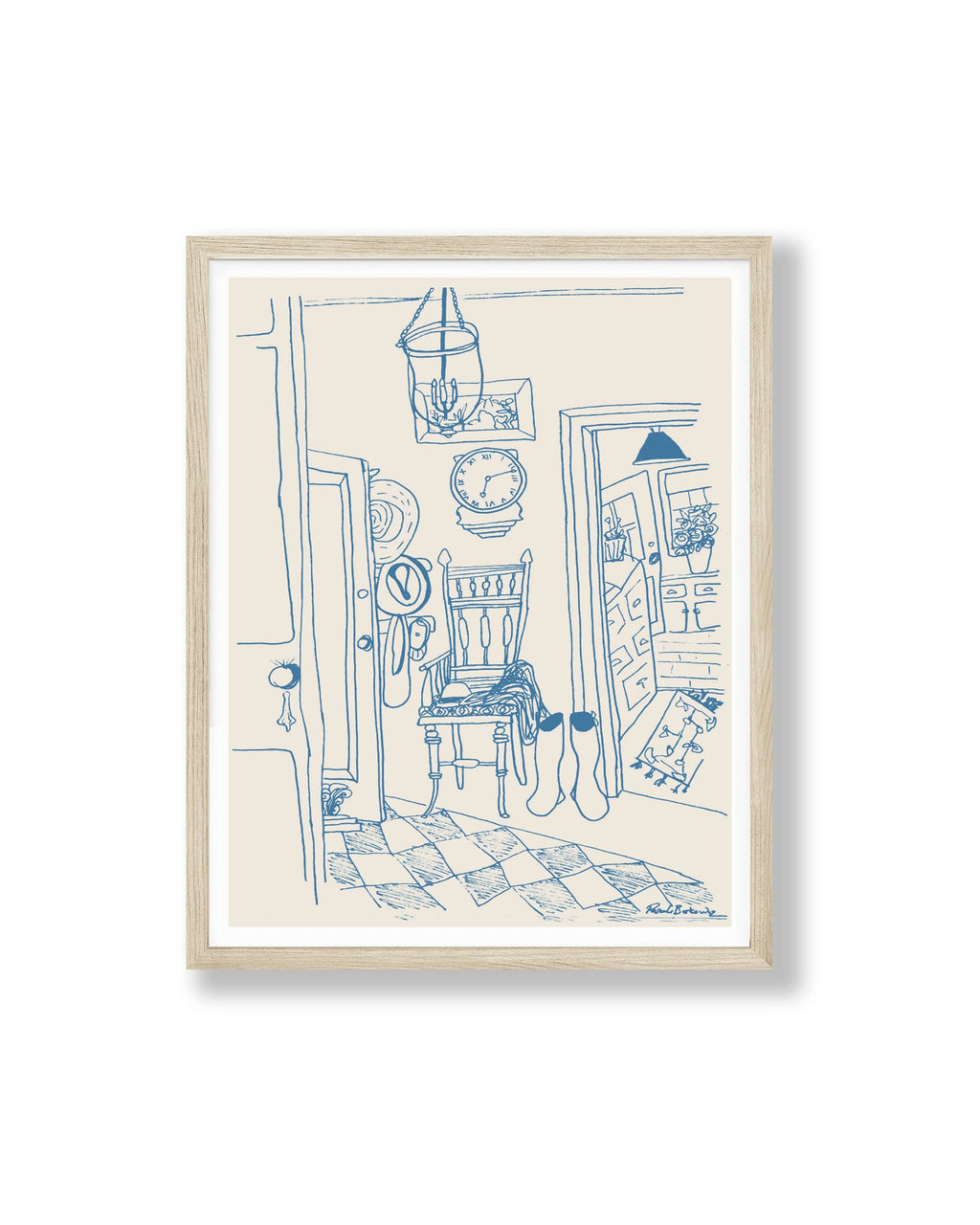 An American House, Giclée Fine Art Print