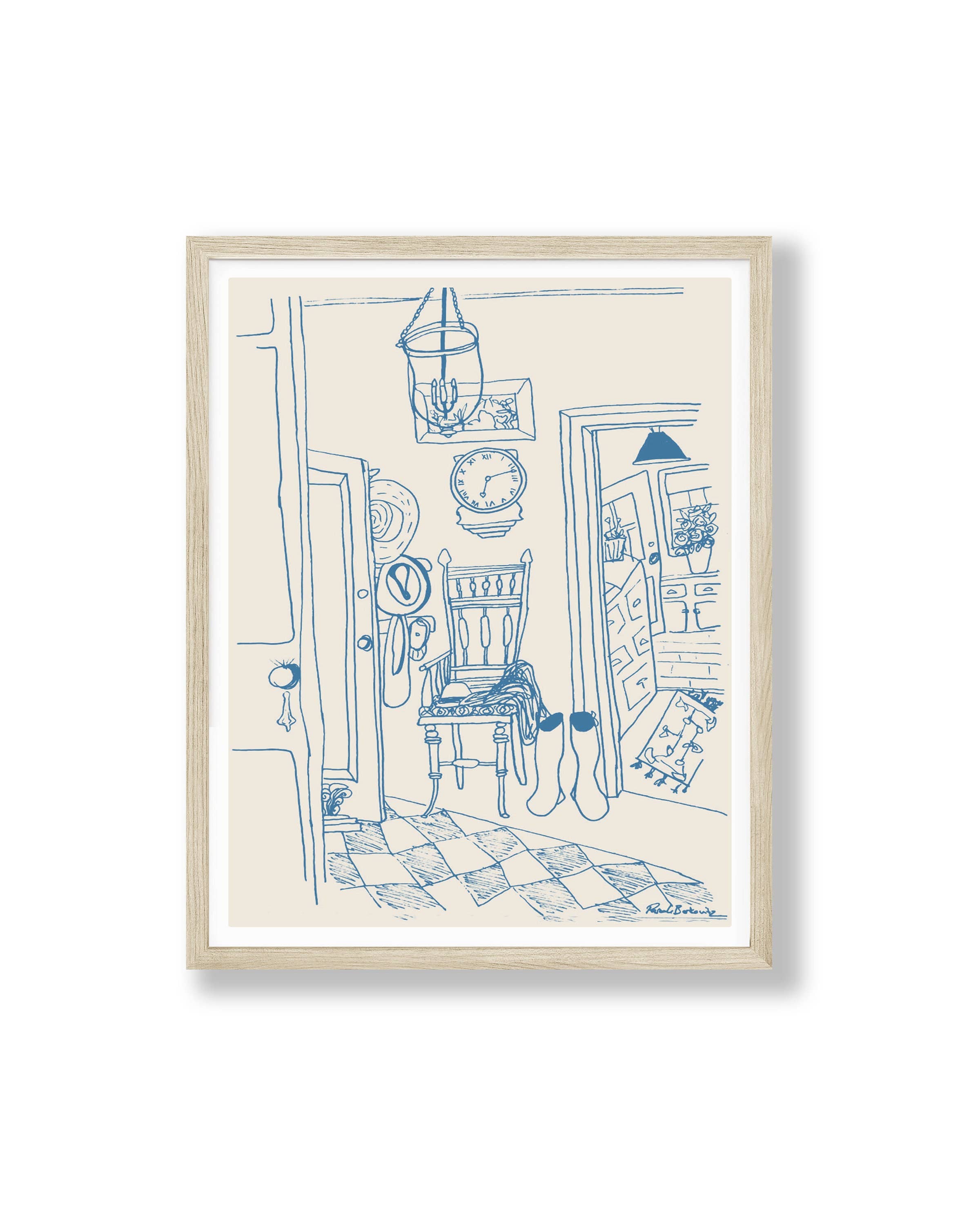 An American House, Giclée Fine Art Print