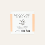 Vanilla Honey Deodorant Cream - Spring Seasonal