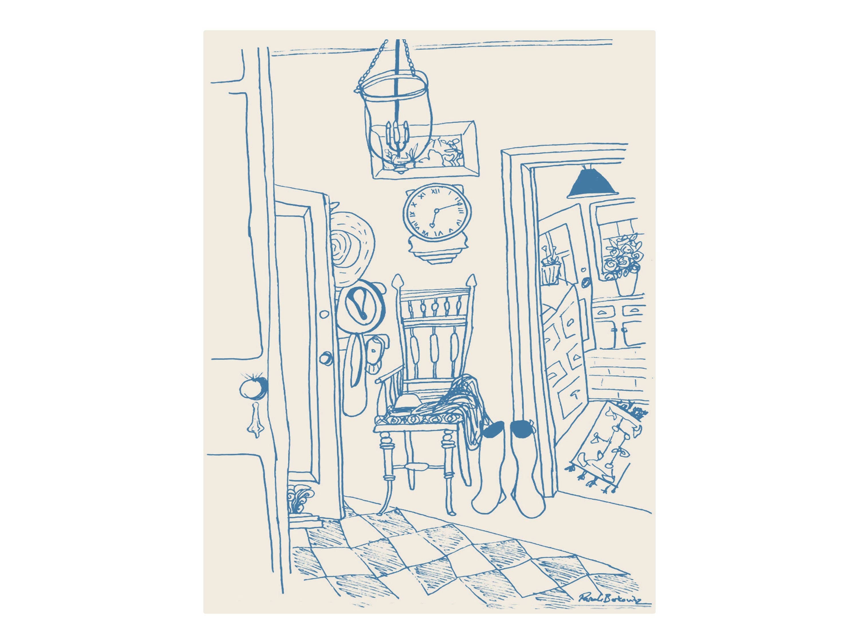 An American House, Giclée Fine Art Print