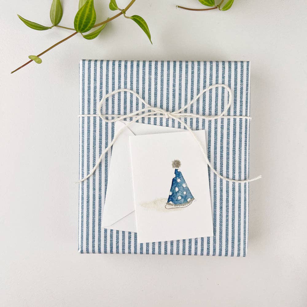Party hat mini enclosure notecard