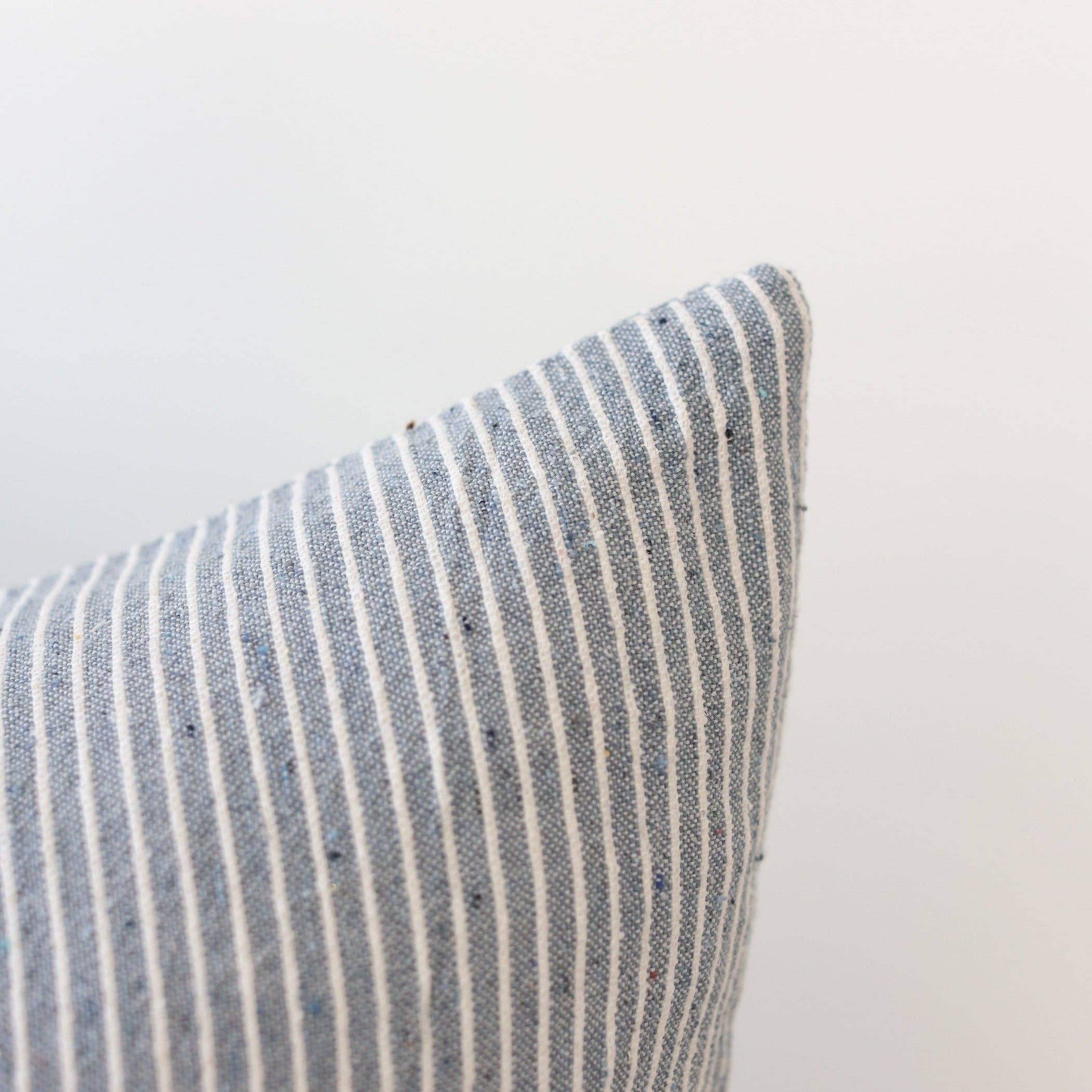 June In Blue -  18" Pillow Cover