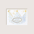 Welcome Little Prince Crown Baby Greeting Card