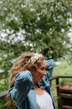 Flutterby Bandana | Bloom Field - Blue Floral
