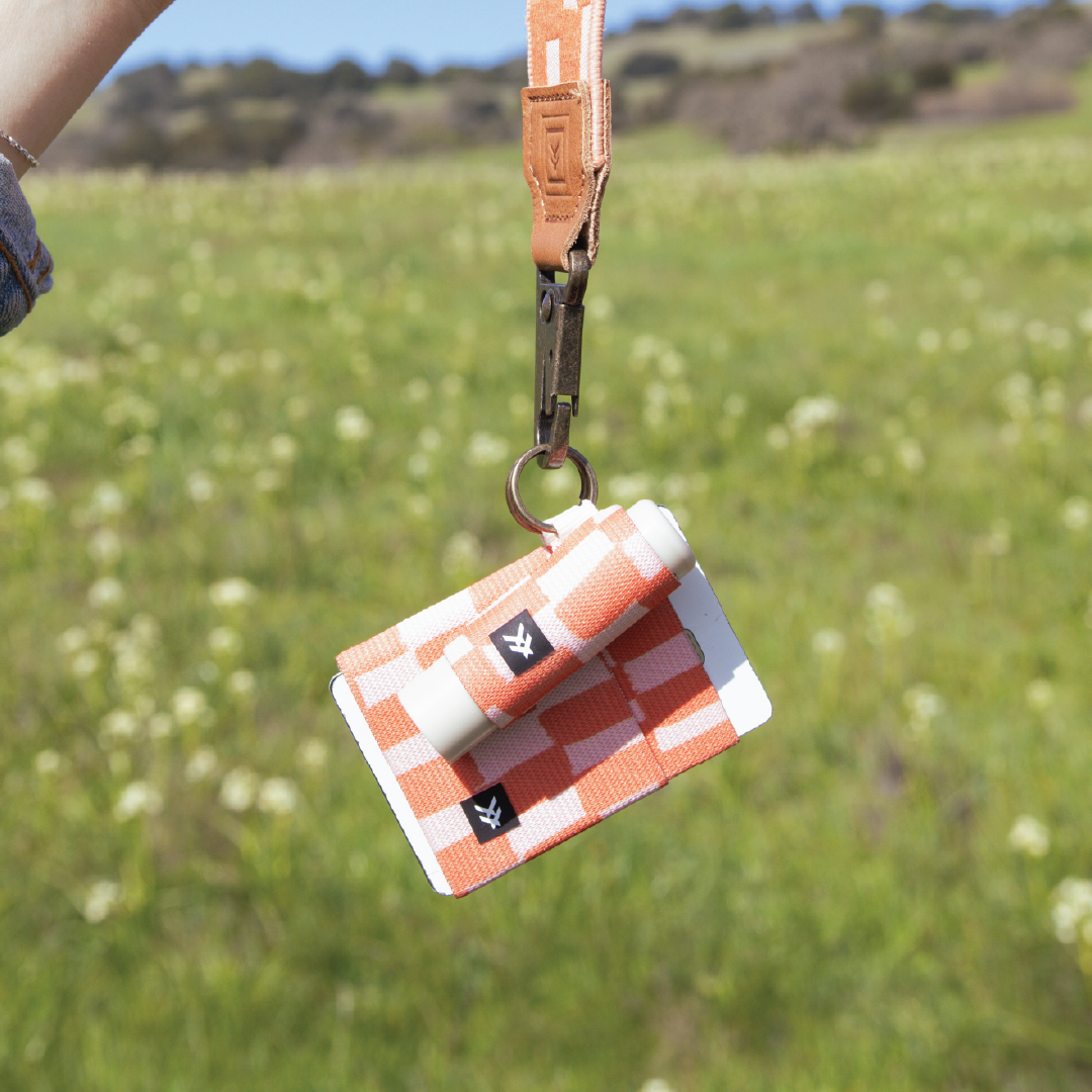 Scout Peach - Chapstick Holder Keychain