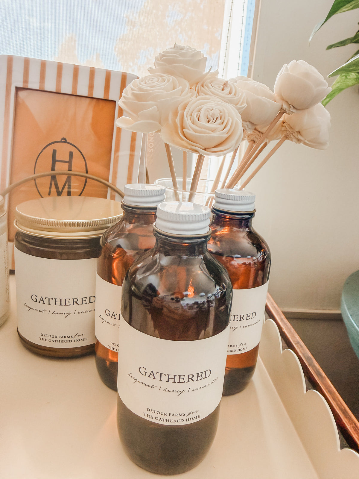 Gathered Diffuser- our signature autumn/winter scent
