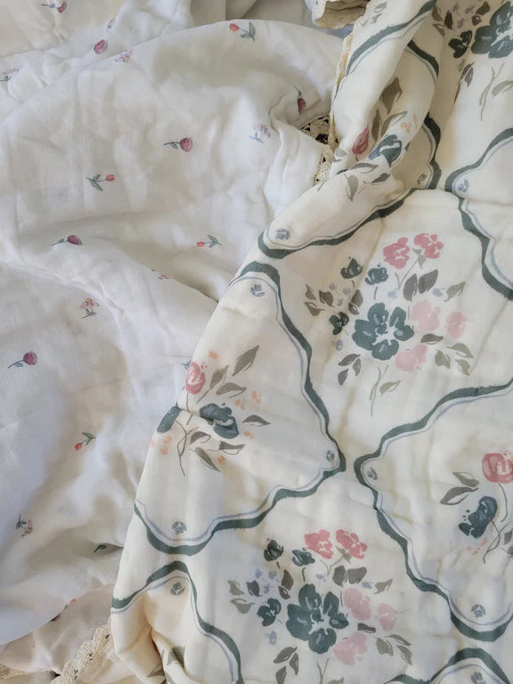 Ophelia Floral Blanket