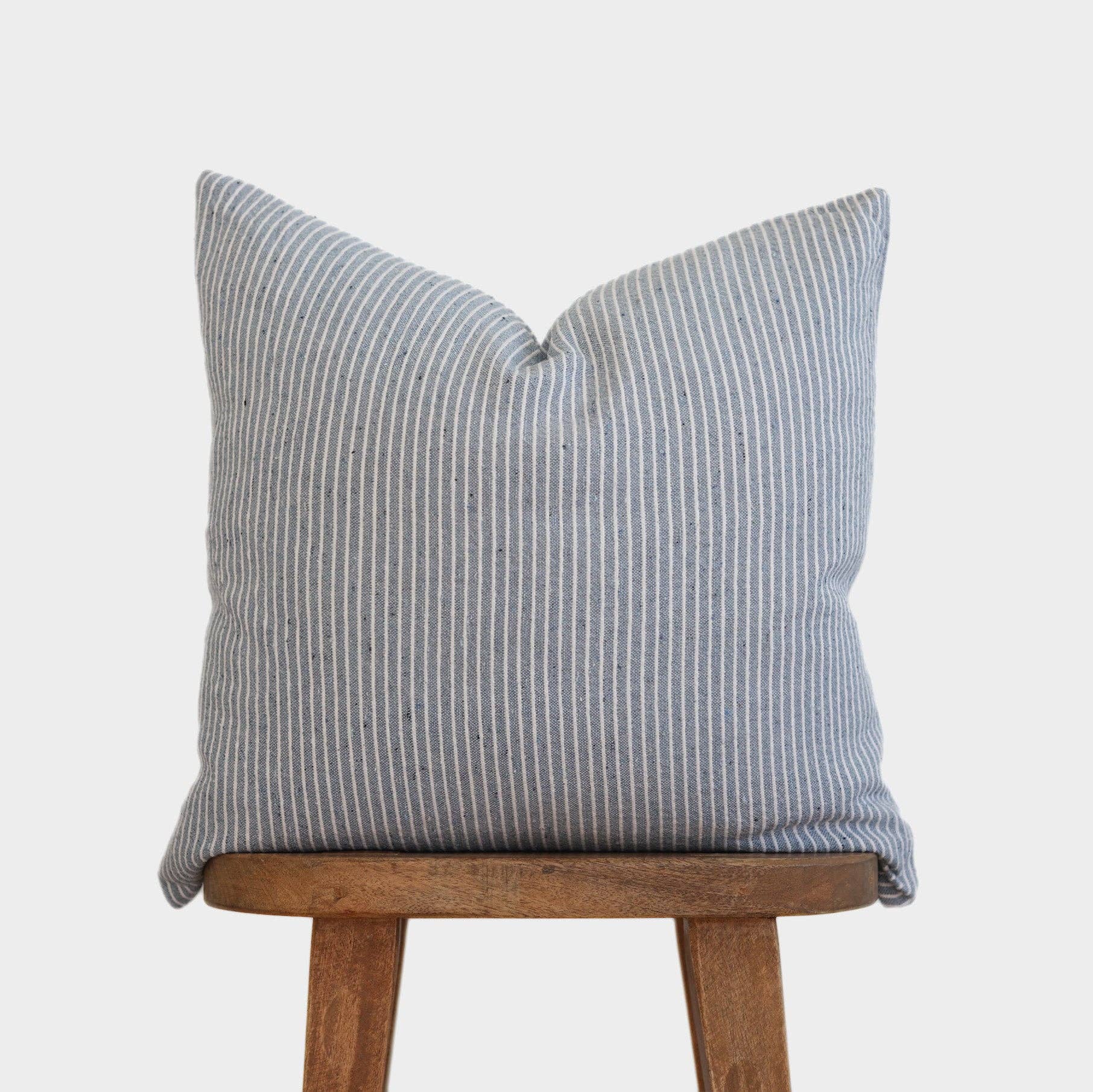 June In Blue -  18" Pillow Cover
