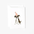 Party pup mini enclosure notecard