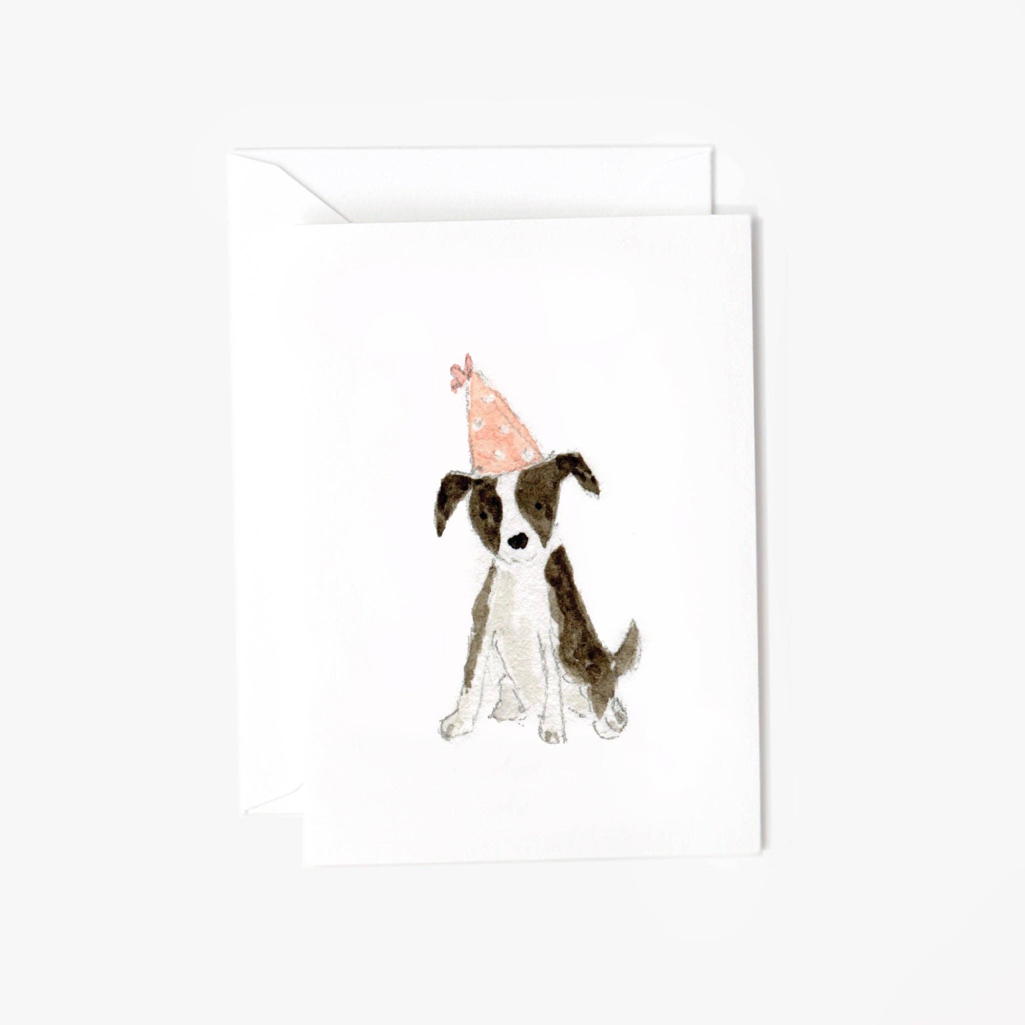 Party pup mini enclosure notecard