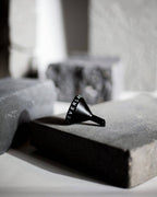 Black Steel Funnel for Pristine Oil