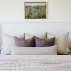 June In Tan Lumbar - 12x20" Pillow Cover