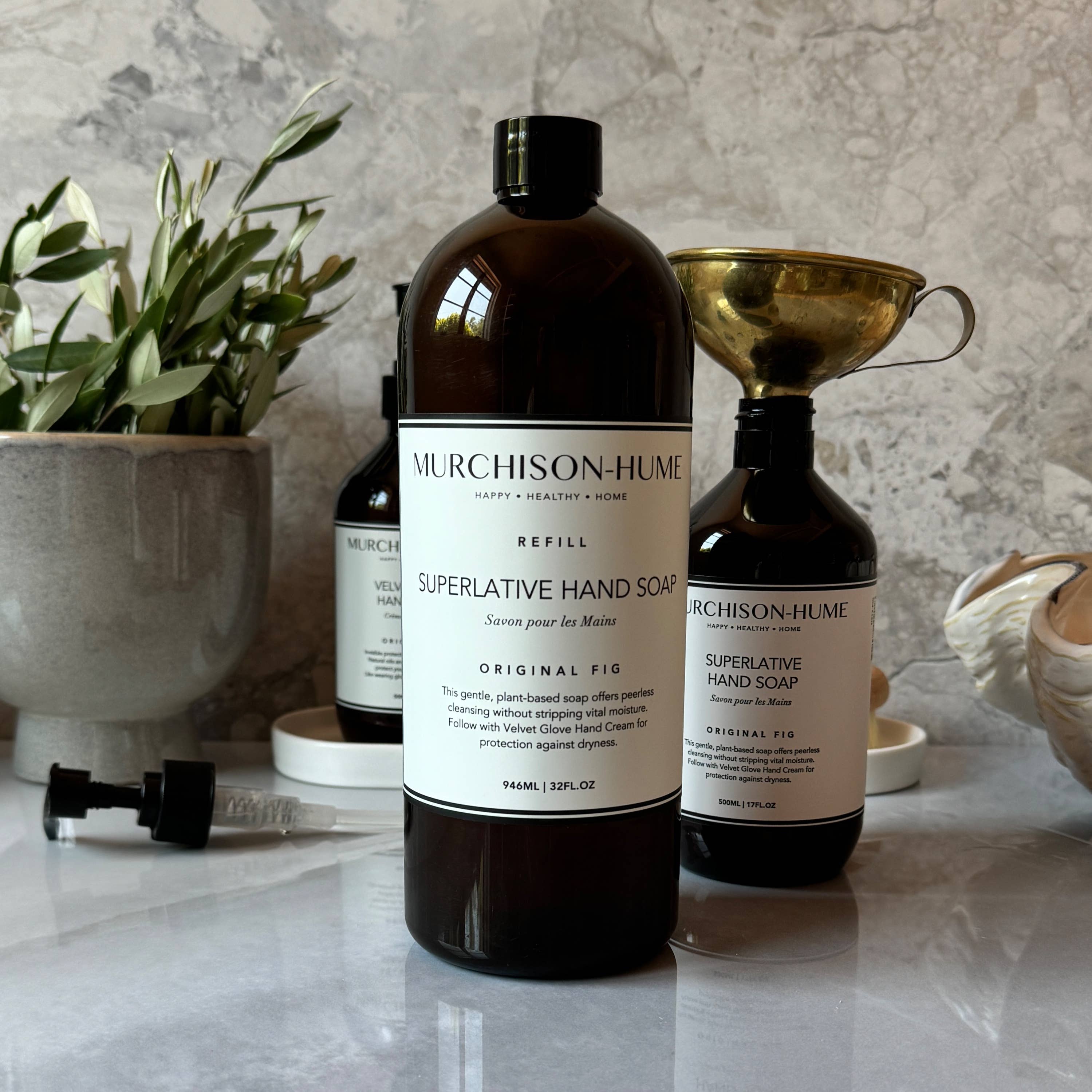Murchison-Hume Superlative Hand Soap Refill (32oz): Original Fig