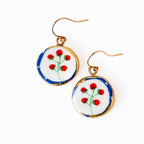Cherry Tomato Drop Earrings