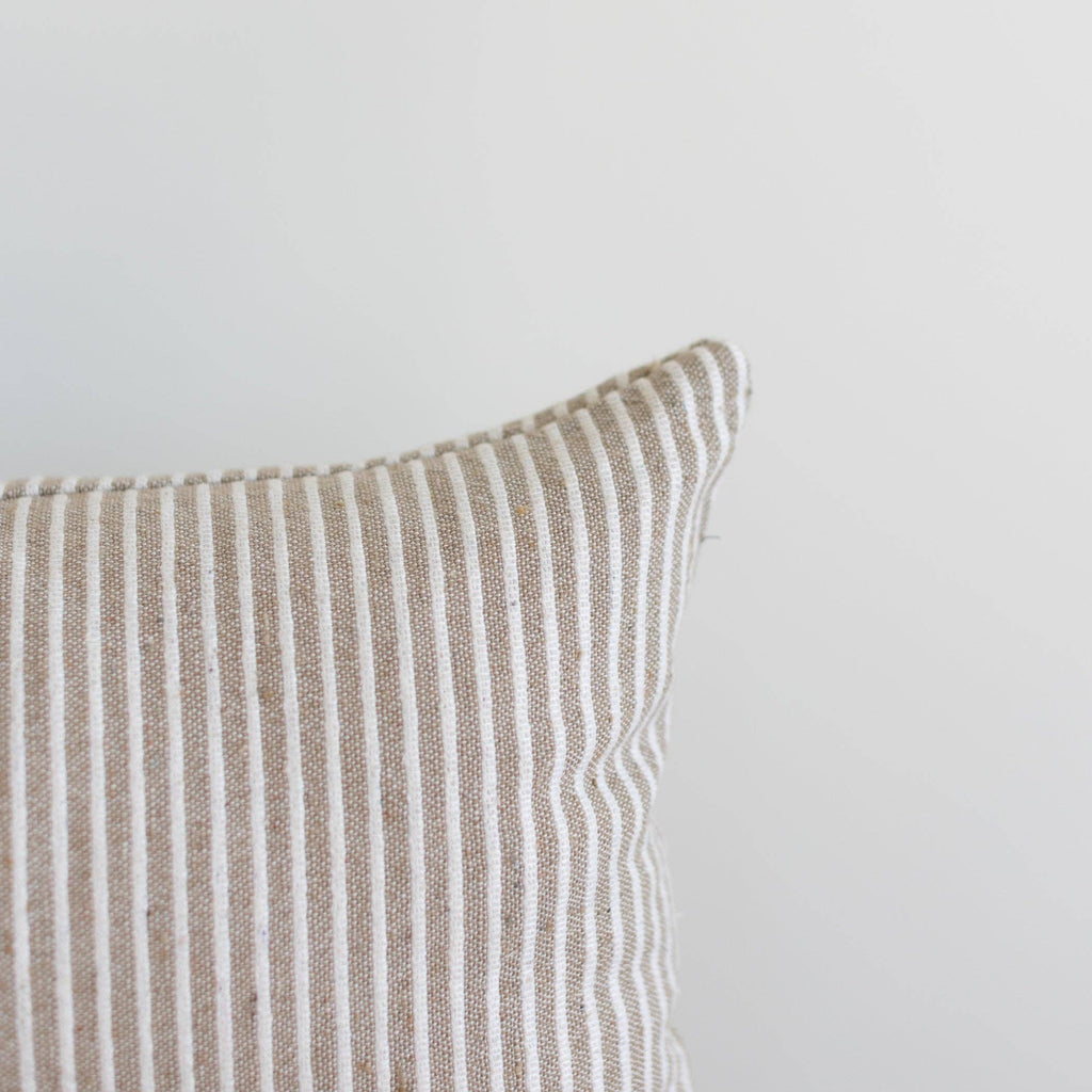 June In Tan Lumbar - 12x20" Pillow Cover