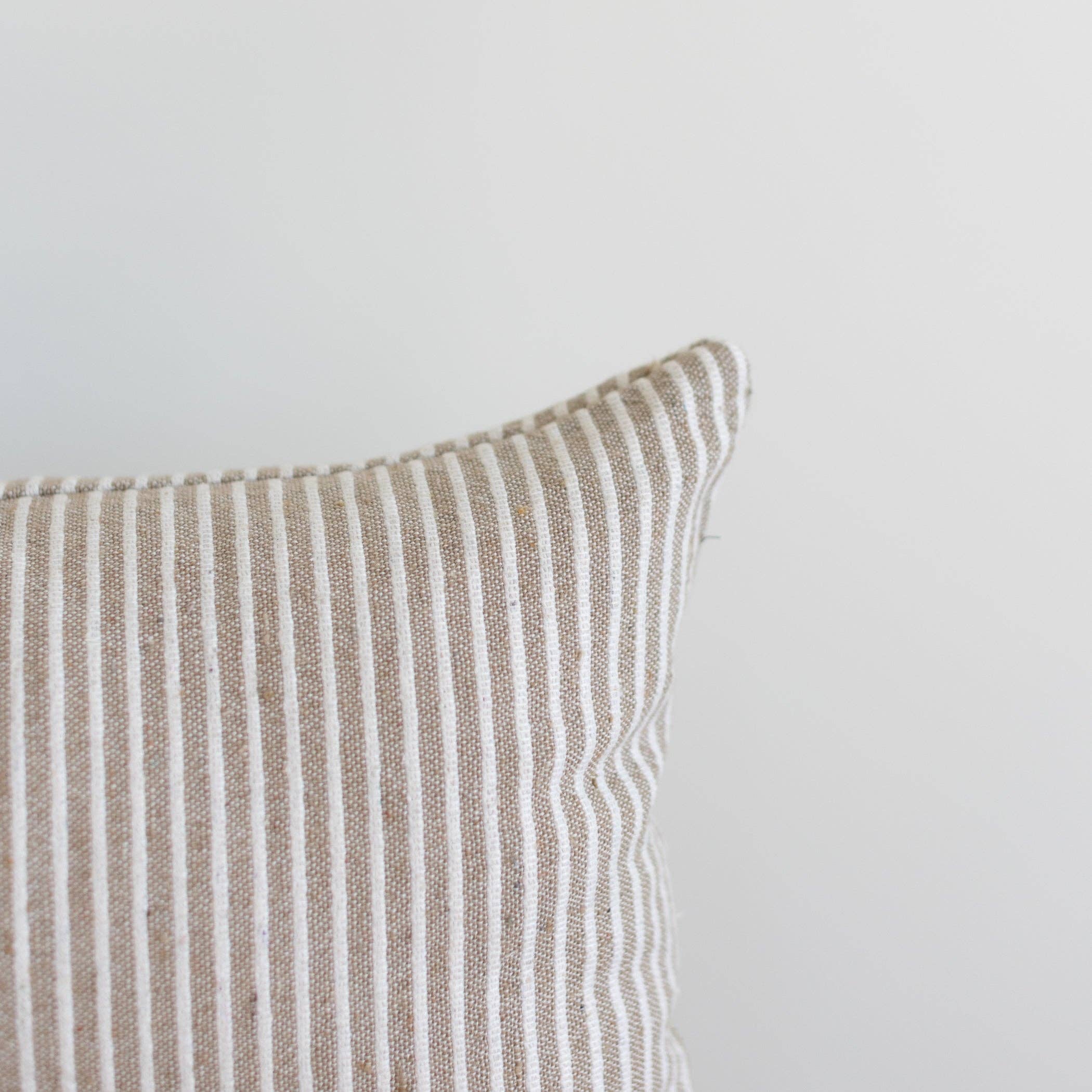 June In Tan Lumbar - 12x20" Pillow Cover
