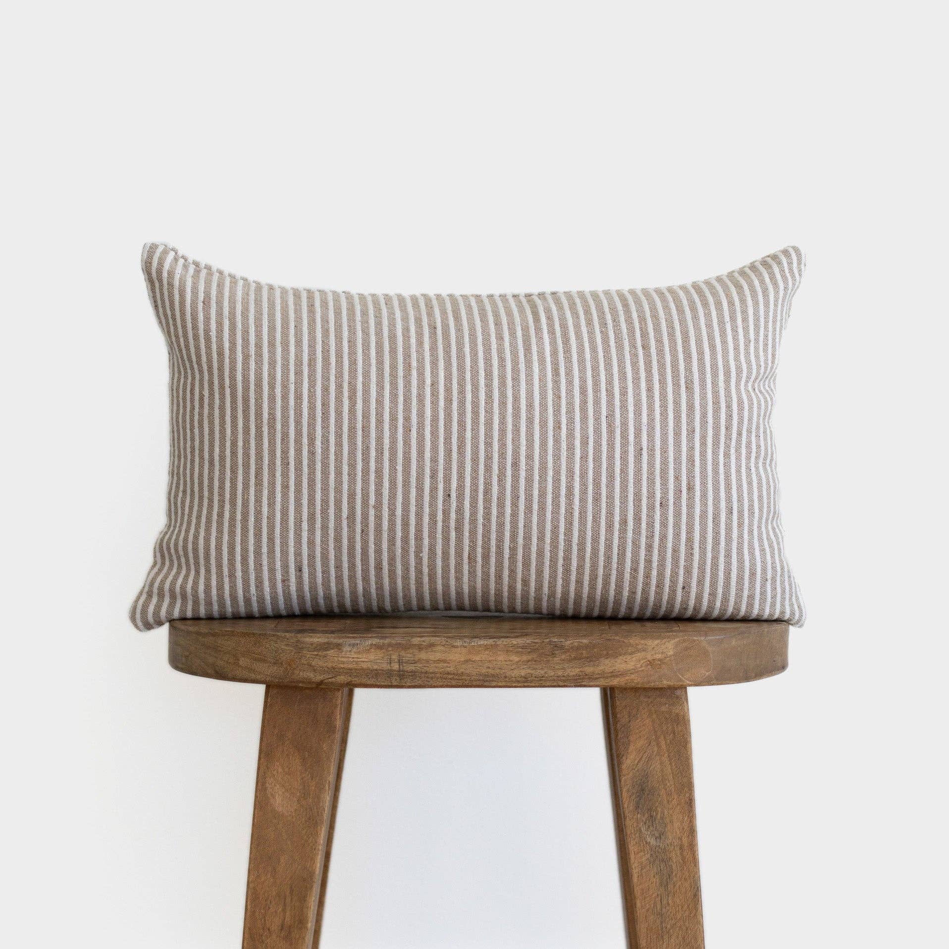 June In Tan Lumbar - 12x20" Pillow Cover