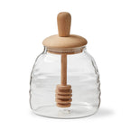 Honey Dipper Set Clear Glass Everyday
