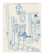 An American House, Giclée Fine Art Print