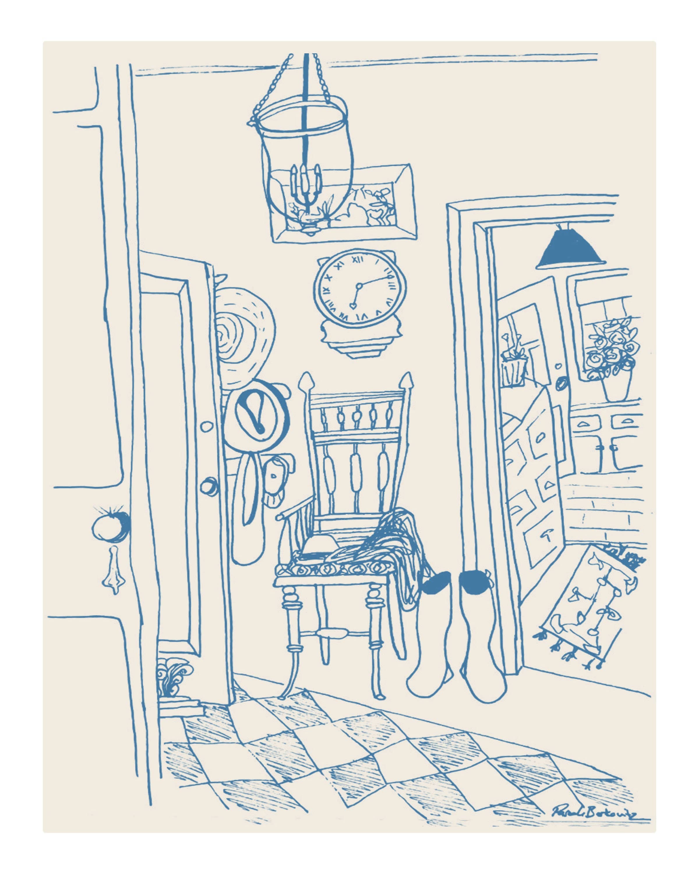 An American House, Giclée Fine Art Print