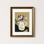 Floral Still Life Art Print: New England Giclée Wall Decor